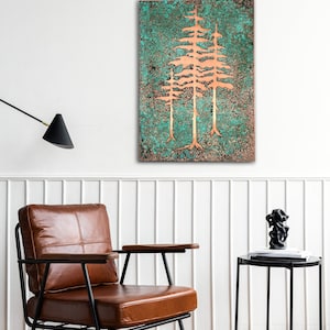 Copper Wall Decor | Farmhouse Decor | Copper Wall Art | Wall Art ...