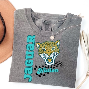 Floyd Central Jaguars |  Preppy Grunge Mascot | PNG Digital Download | School Spirit | Trendy Designs