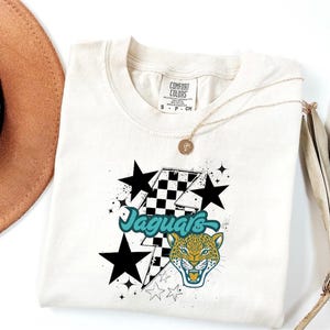 Floyd Central Jaguars |  Preppy Grunge Mascot | PNG Digital Download | School Spirit | Trendy Designs