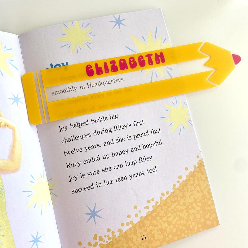 💖Buy 2 Free Shipping💖Custom Name Reading Guide Strip  | Dyslexia Tools | Reading Support | Reading Focus | Line Reader | Reading Ruler | Student Reading Gifts