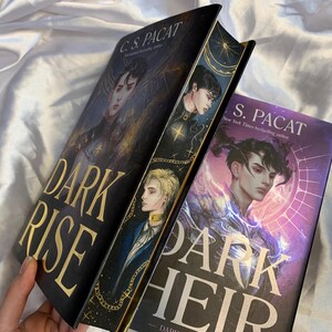 Custom Dark Rise & Dark Heir Set With Painted Fore-edges. Will Kempen ...