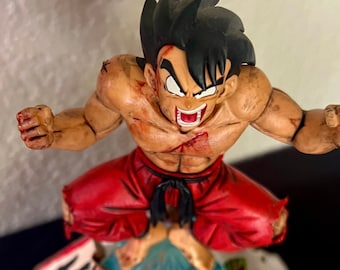Fathers Day Gift Anime Dragon Ball Tenkaichi Budokai Diorama Custom Handmade Home Decor Anime Light Manga Lover Gift for Dragonball Fan