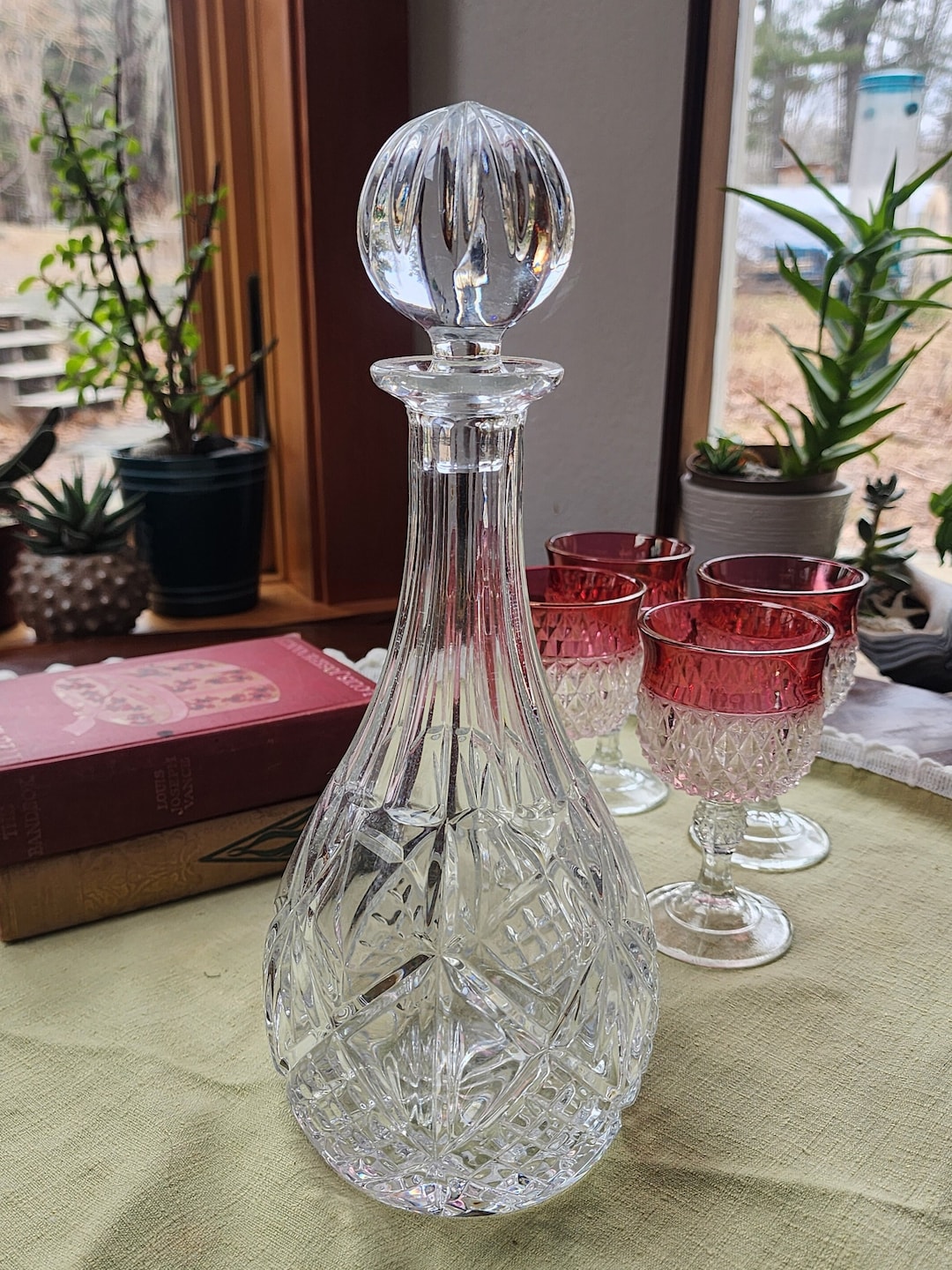 ブランデー Dimple  Decanter Made in England Haig Dimple Royal Decanter With Original
