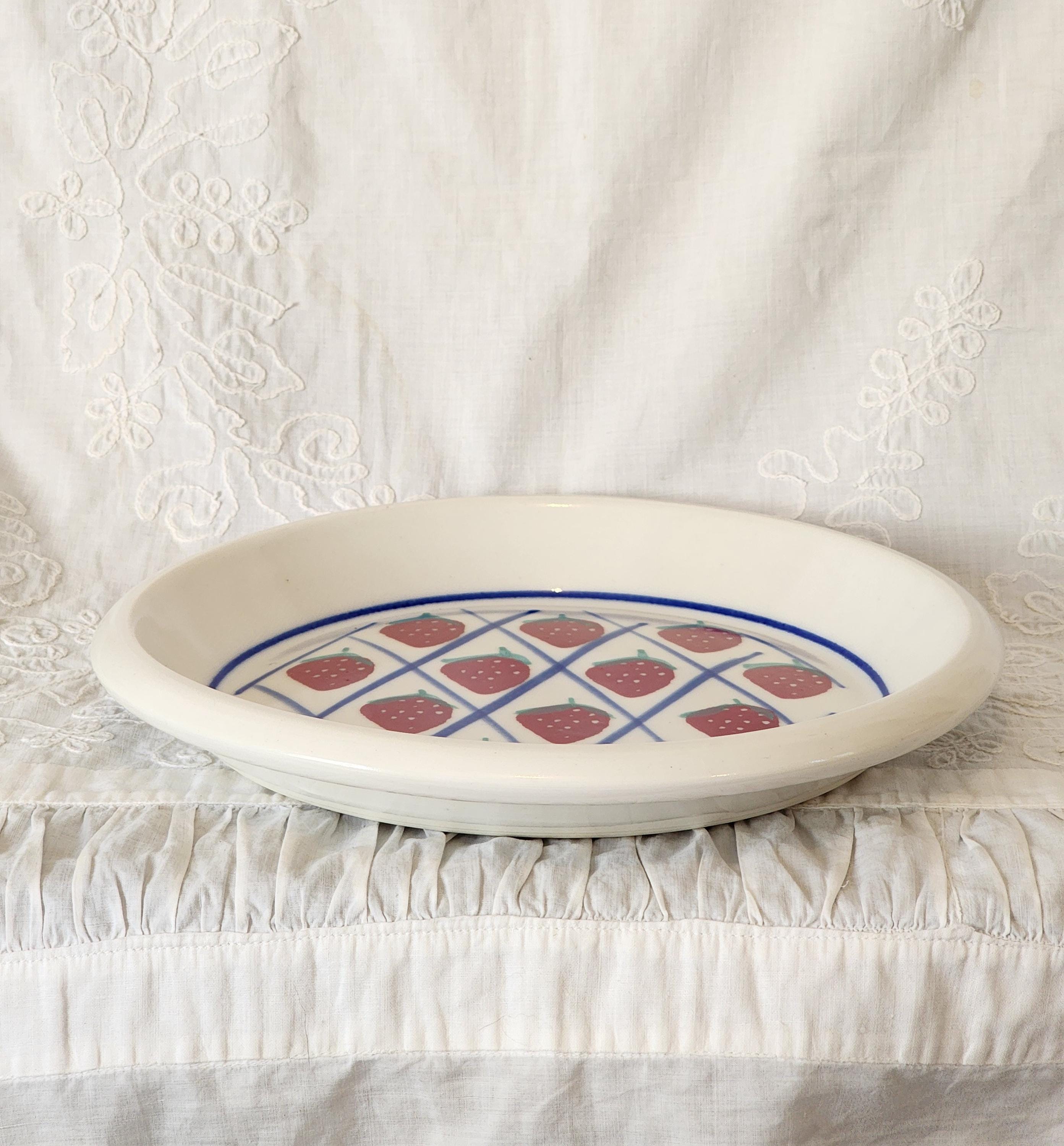 Tarte plat fraise d'occasion - Arts de la table