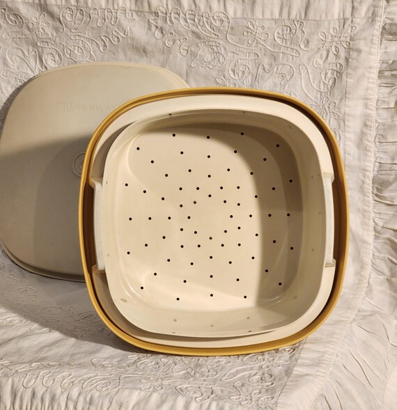 Vintage Tupperware Steam 'n Serve: Harvest Gold, Model 888 - Etsy