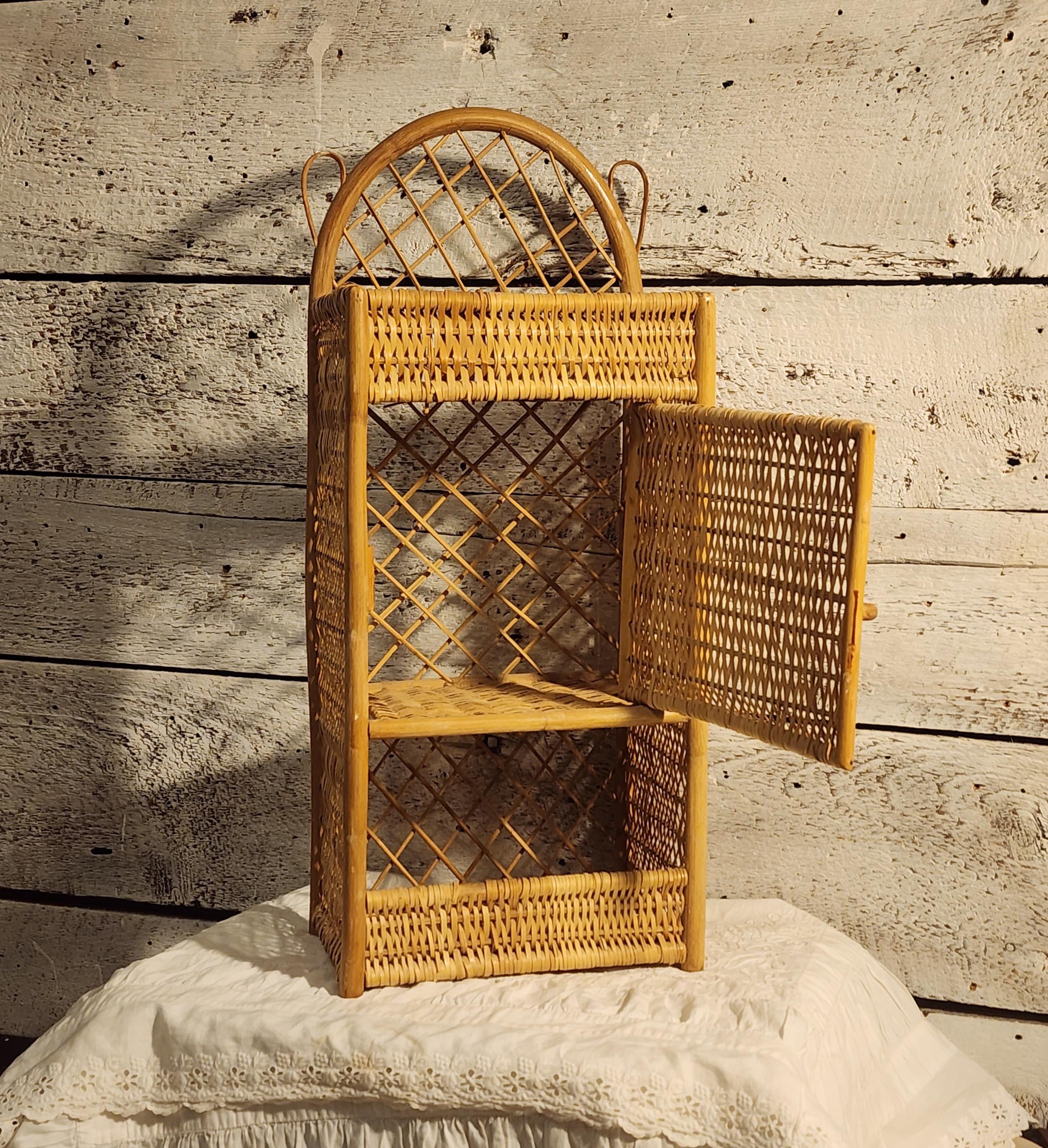 Rattan wall shelf - Etsy 日本