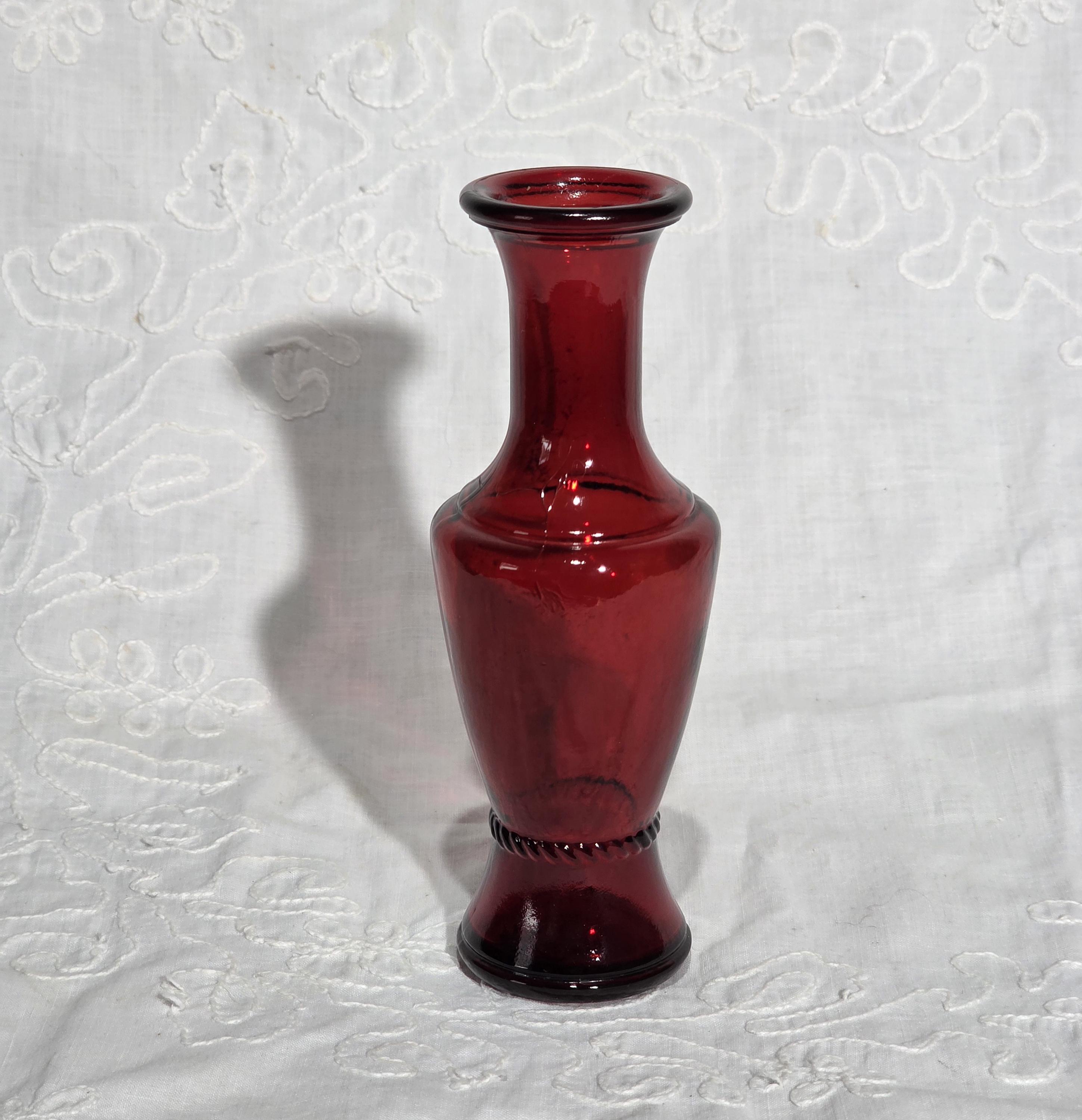 Vintage Art Deco Tall Vase - Etsy
