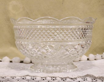 アンカーホッキング　ゲイファド　大型ボウル　耐熱ガラス　ヴィンテージ　未使用 アンカーホッキング ゲイファド 大型ボウル 耐熱ガラス ヴィンテージ