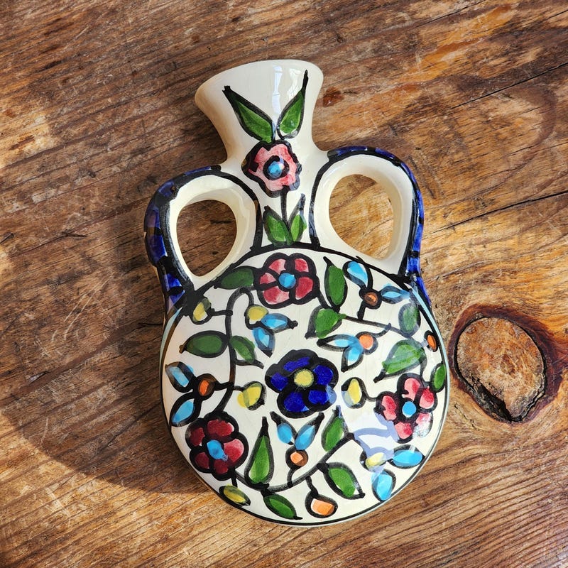 Ceramic Flask - Etsy