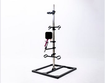 TOWER of BIG O / with handcuffs and ankle cuffs for bondage. With  spreader bar for pleasure. Fetish furniture for adults
