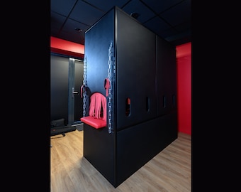 Czech Glory Hole Booth: Kinky Adult Game Furniture