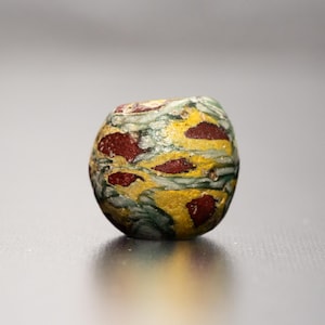 Byzantine Mosaic Glass Bead