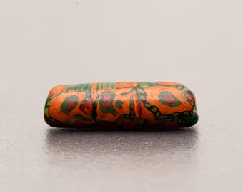 Byzantine Mosaic cane glass bead