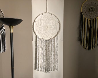 Invierno blanco, Arte de la pared, Atrapasueños, Colgante de pared