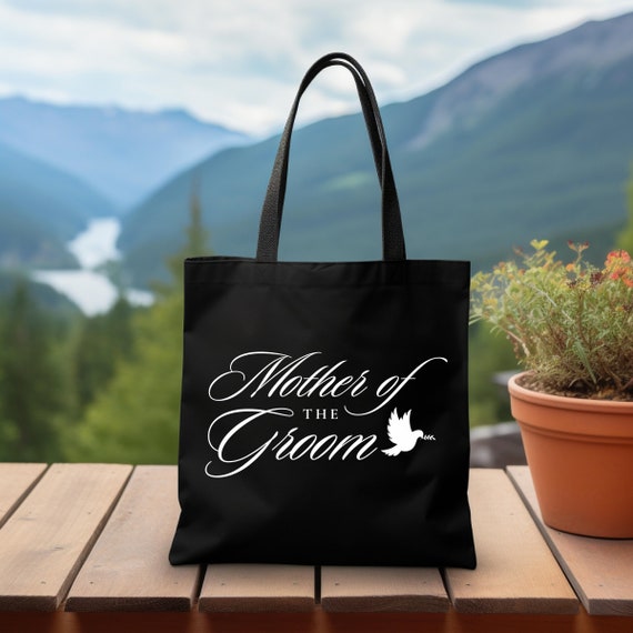Mother of the Groom Tote Bag Mother of the Groom Gift Mother of the Groom Bag Mother Wedding Gift Wedding Party Gift Mom Wedding Gift Etsy
