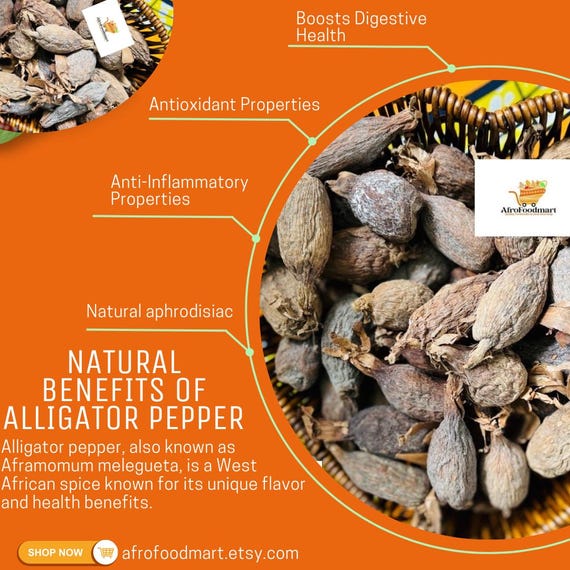 Whole African Alligator Pepper Pods: Ataare Spice - Etsy