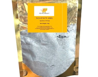 Ngu Palm Ash (50G) - Essential Ingredient for Abacha Ncha, Traditional African Salad Seasoning