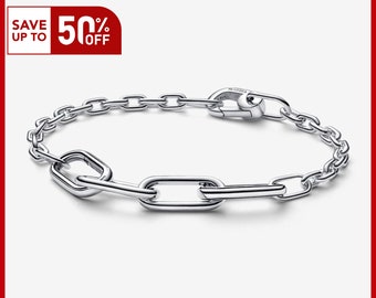 Pulsera de cadena ME XS-Link, Encanto para pulsera, Encanto de plata de ley S925, Regalo para ella, Encanto colgante de niña