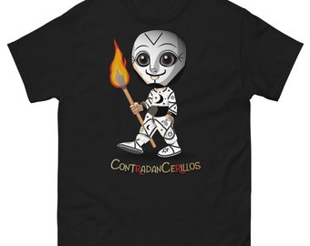 Contradancerillo T-shirt White Costume 100% Cotton