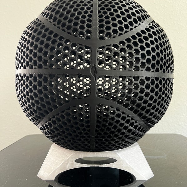 3D Printed Airless basketball - gift for him - sports collectible - personalized 3D Print