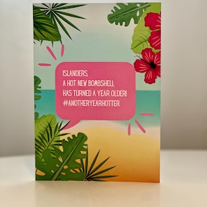Mais um ano mais quente | Cartão de felicitações