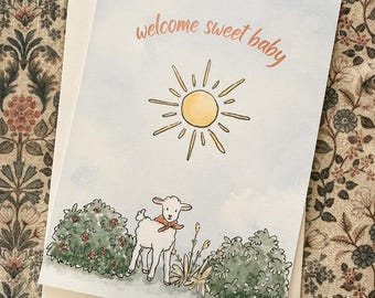 Welcome Sweet Baby | Card