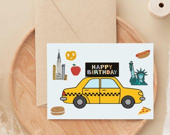 Tarjeta digital de cumpleaños de Nueva York