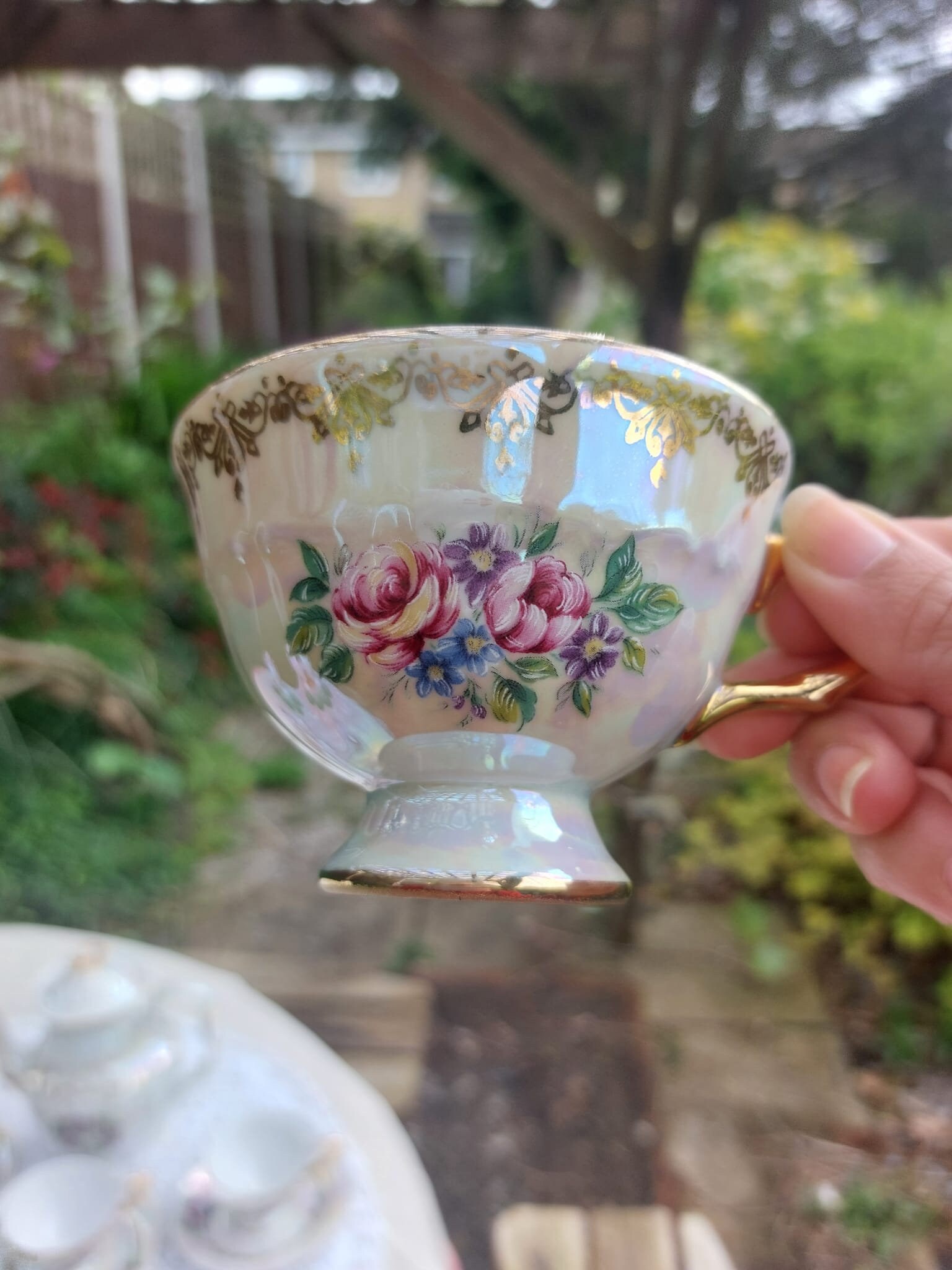 KT Czech Republic Tea Cup Set, Mother of Pearl Lustre Tea Cup Set, Vintage Tea Cup Set, Gold Floral Overlay Tea Set, Iridescent Tea Cup Set - Etsy KT Czech Republic Tea Cup Set, Mother of Pearl Lustre Tea Cup Set, Vintage Tea Cup Set, Gold Floral Overlay Tea Set, Iridescent Tea Cup Set - Etsy