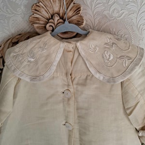 Antique Silk Baby Embroidered Coat - Etsy