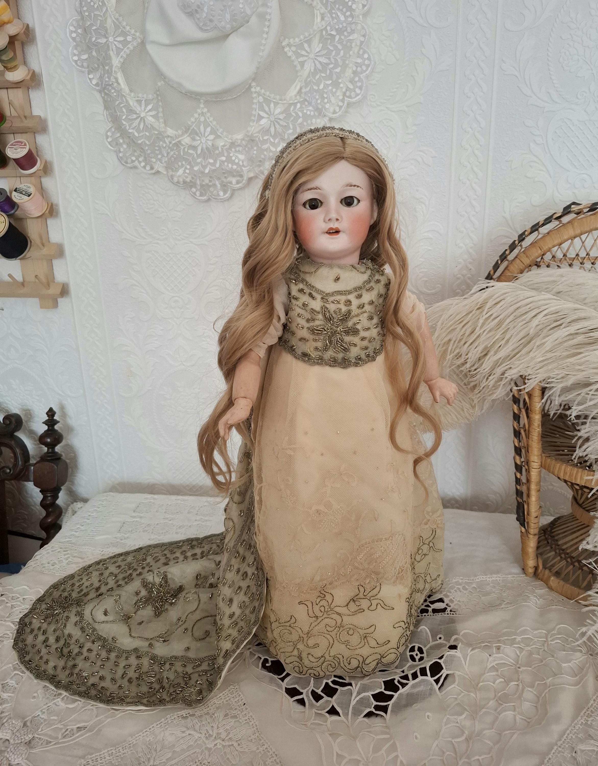 Antique French Bisque Head Doll, SFBJ 301 Paris Antique Doll