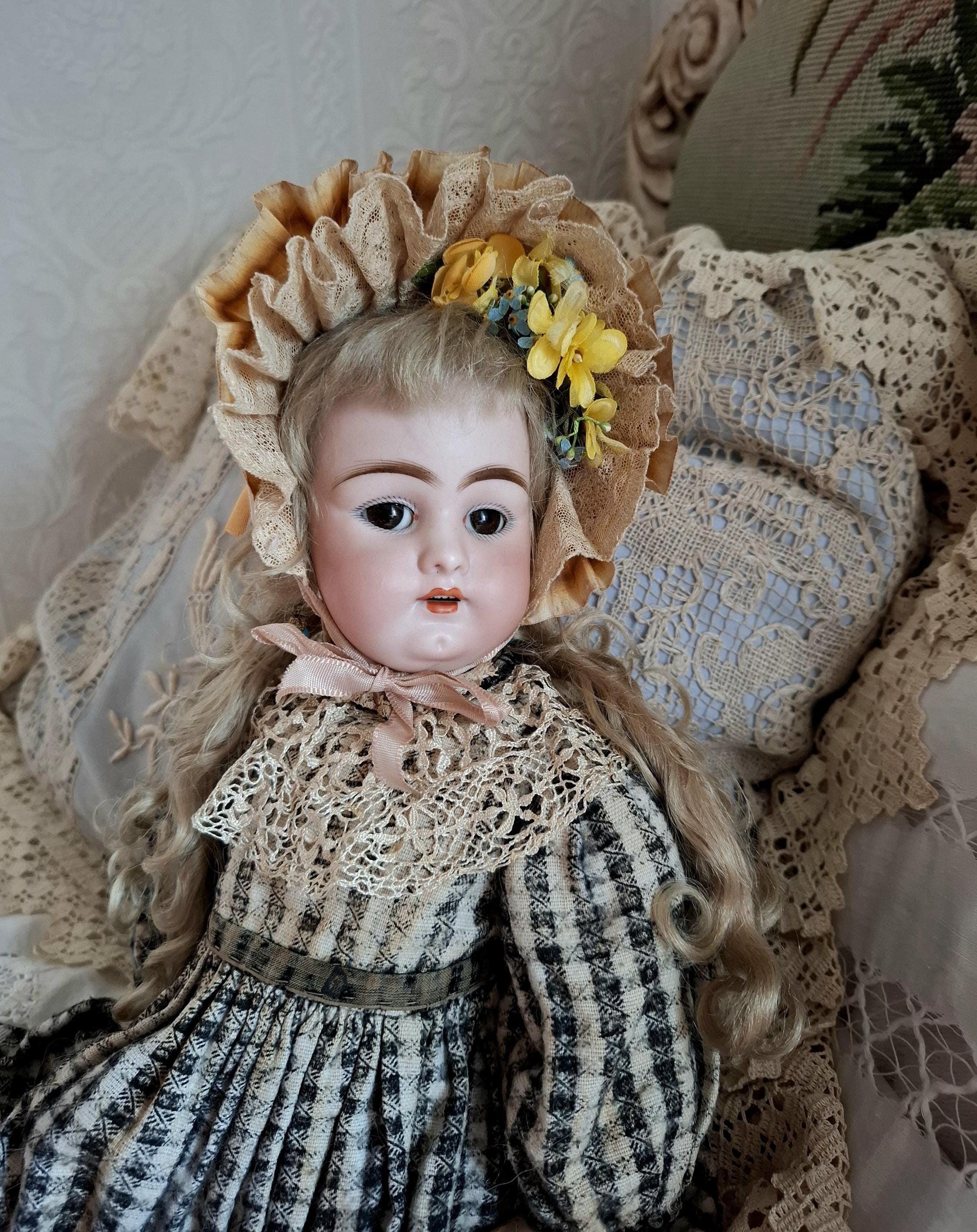 Black bisque doll - Etsy 日本