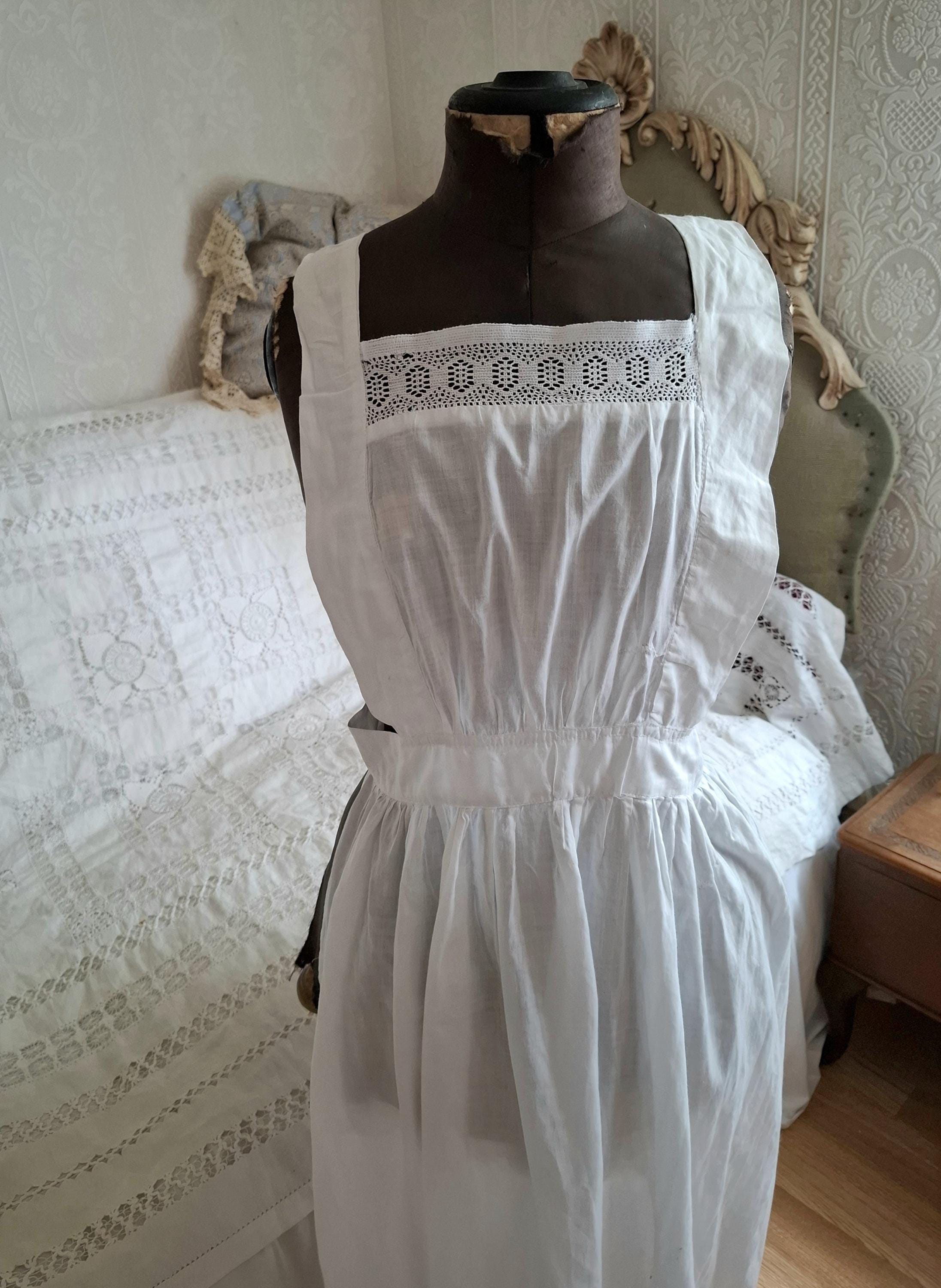 French Lace Apron Pinafore Dress - Etsy