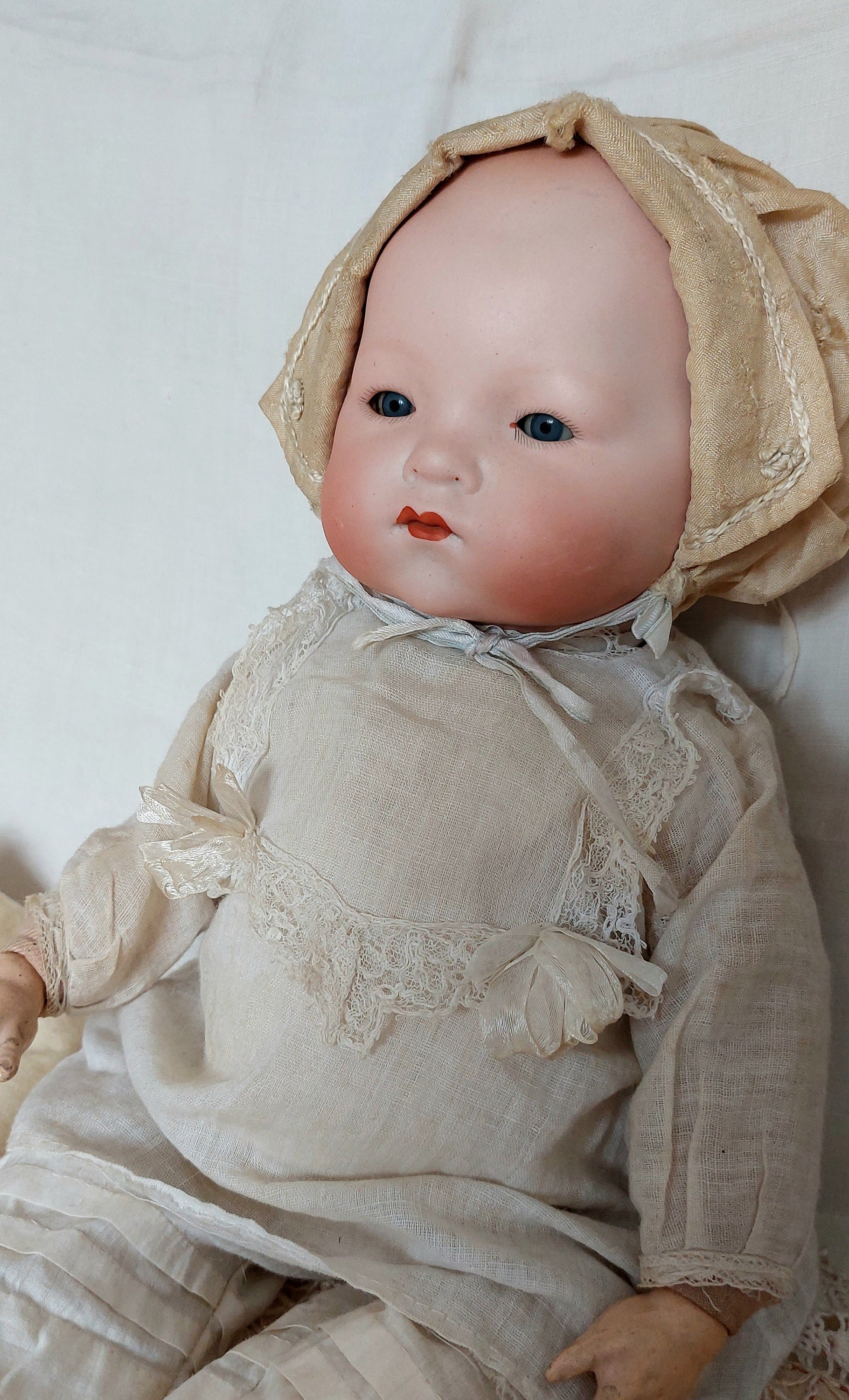 Poupon Ancien Armand Marseille 351/2 K – Bébé Caractère 32 Cm, Collection Dream Baby