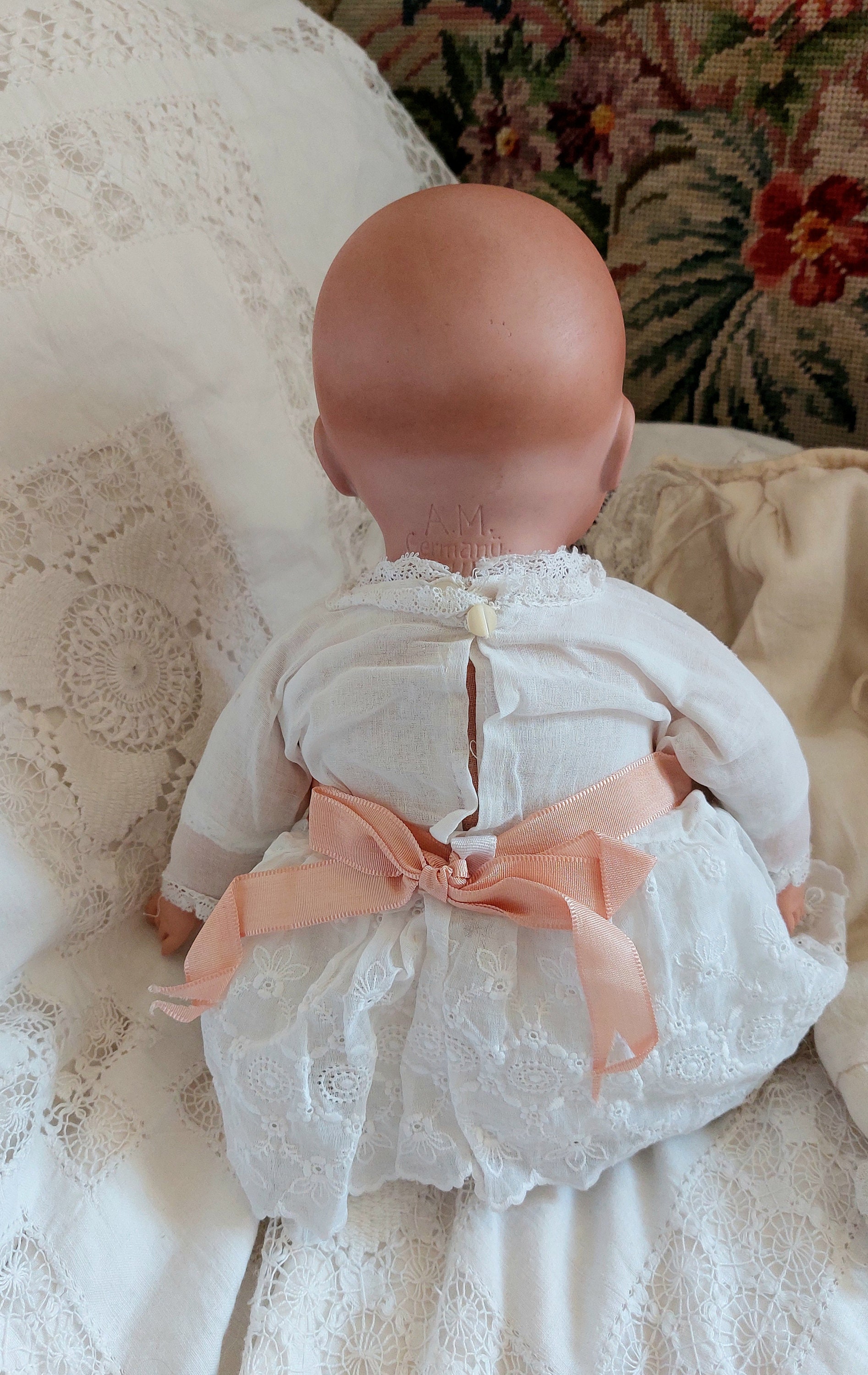 Antique Armand Marseille My Dream Baby Doll, 16'' German Bisque