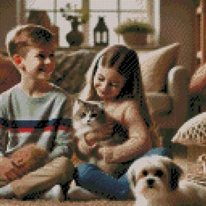 Custom Cross Stitch Pattern: Personal Photo – Unique Personalized Design for Home Decor or Gifts