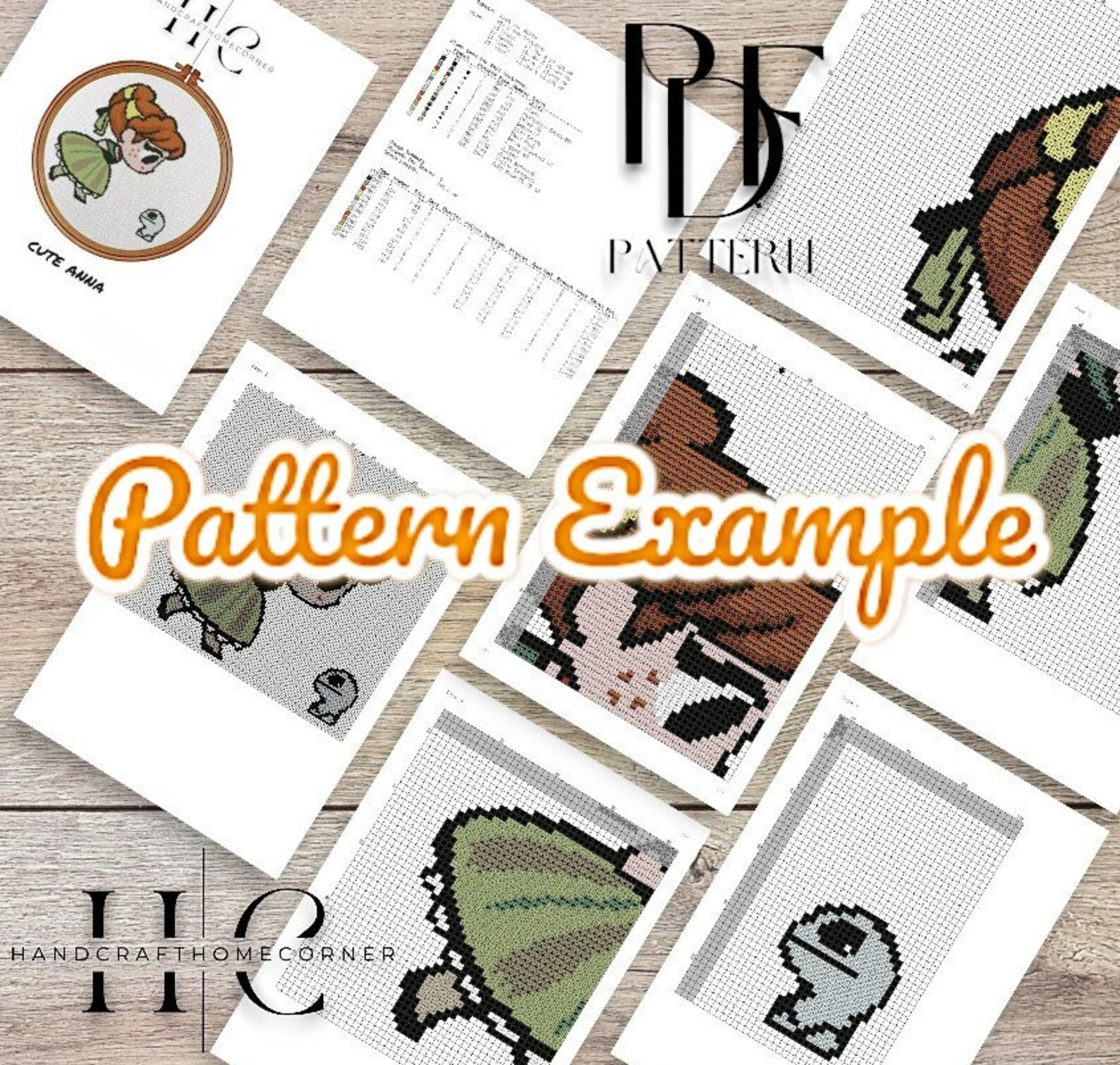 Enchanting Princess Megara and Panic Cross Stitch PDF Pattern ...