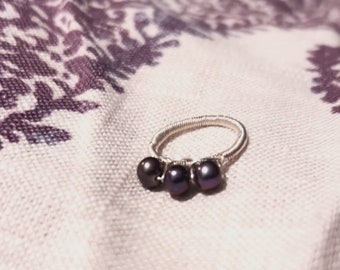 Pearl Wrapped Ring