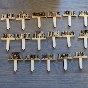 Garden Markers - set of 17