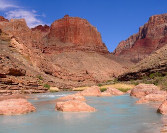 Grand Canyon Photo Gifts: Little Colorado River Landscape Art Poster