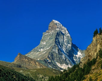 Matterhorn Switzerland Photo Gifts: Swiss Alps Home Decor Poster
