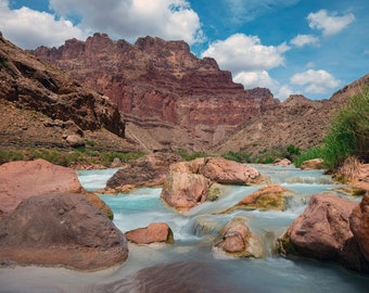 Grand Canyon Photo Gifts: Fine Art Print Little Colorado River Landscape Art Poster