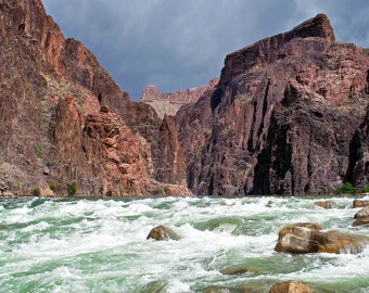 Grand Canyon Photo Gifts: Granite Rapids Fine Art Print Scenic Landscape Wall Art Poster