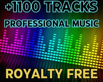 Royalty-Free Professional Music: Over 1100 Tracks 8GB+