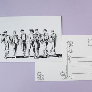 BTS Run - RM, Jin, Suga, J-Hope, Jimin, V, Jungkook