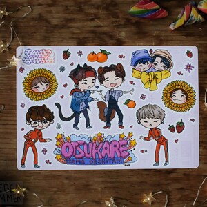 SOPE Stickersheet - J-Hope and SUGA Sticker - Hoseok and Yoongi Sticker für ARMY