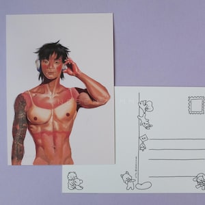 Junkook Postkarte - Summerheat - BTS