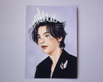 SUGA -  BTS - Min Yoongi - Fine Art Print