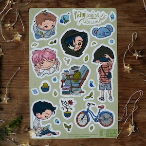 Foglio di adesivi NamJooning - Adesivi RM - NamJoon