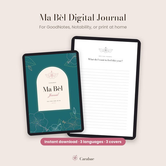 Ma Bèl Digital Journal from Carabae