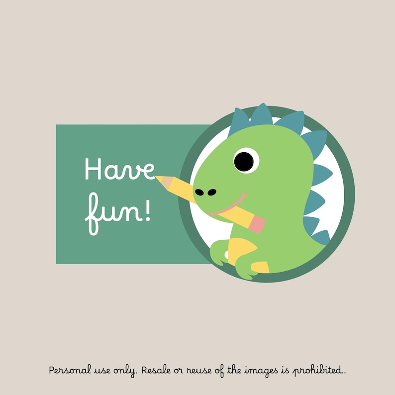 Dino Cafe Pretend Play Kit: Printable Coffee Shop & Dino Bucks (PDF ...